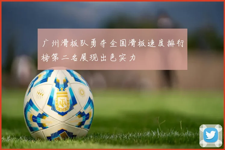 广州滑板队勇夺全国滑板速度排行榜第二名展现出色实力